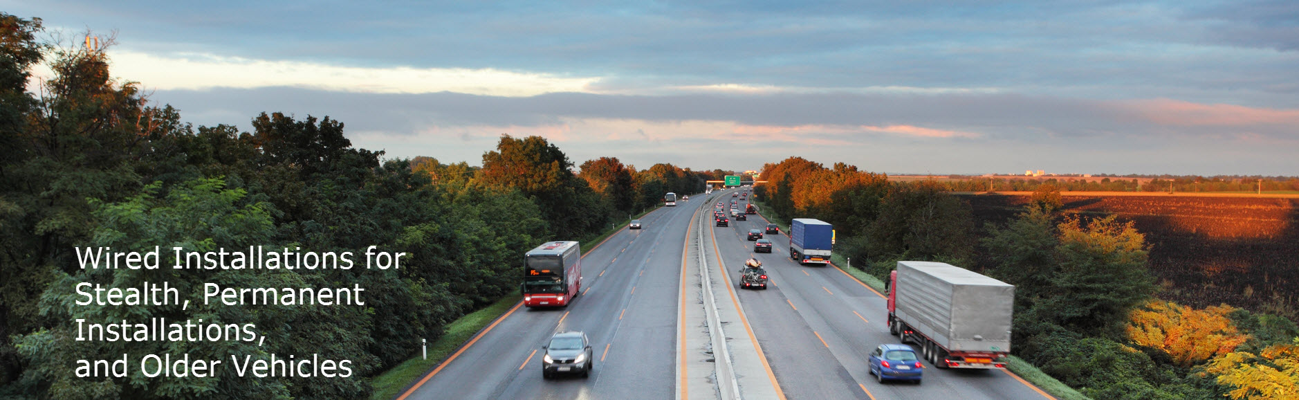 vehicles on road